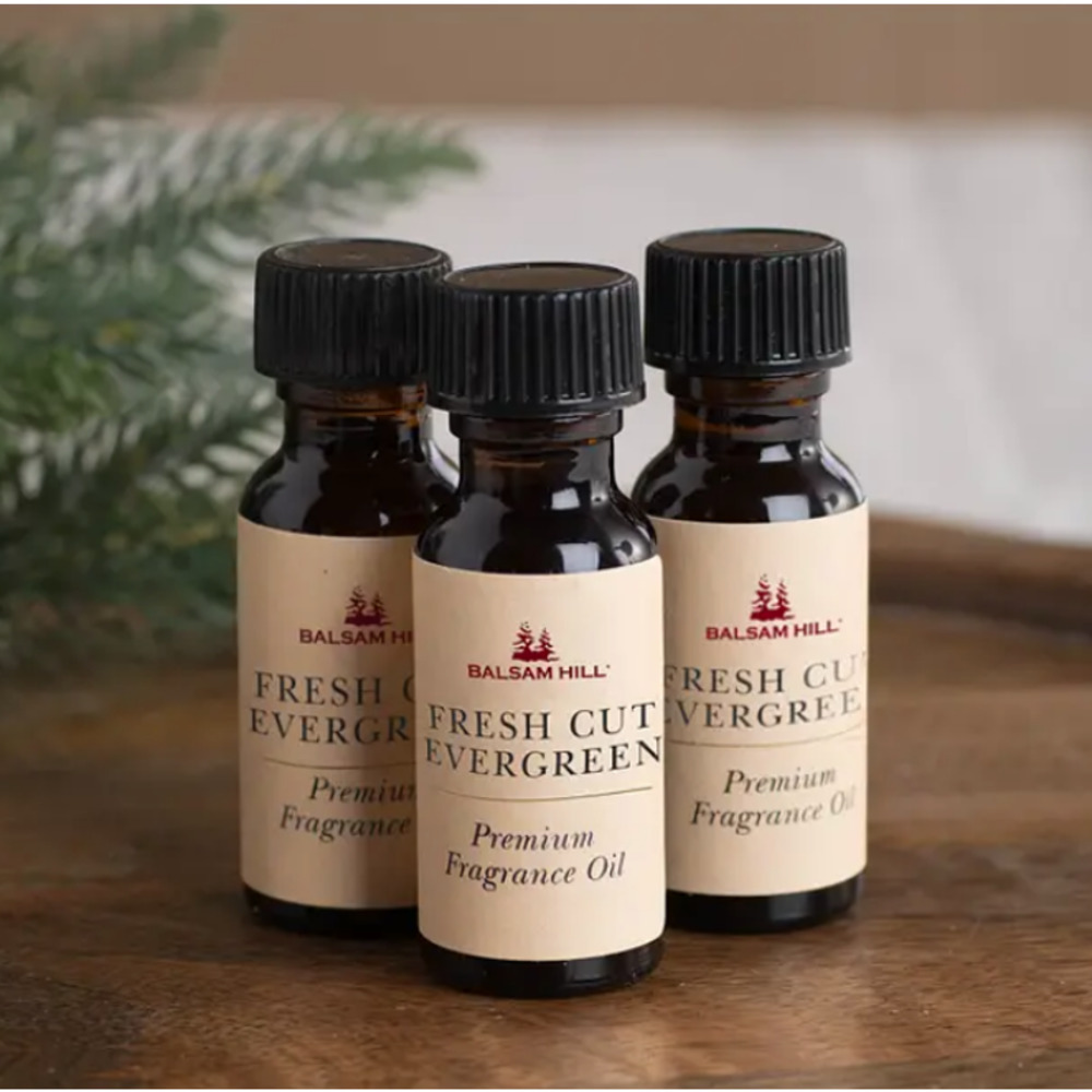 Balsam Hill Evergreen Scents of the Season Fragrance Oil Set of 3 NEW IN BOX